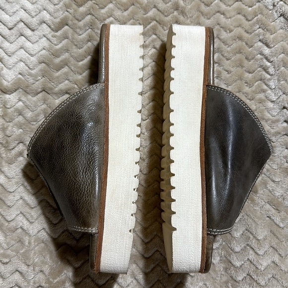 Bed Stu Shoes Bed St Fairlee Ll Leather Slides Sz 85 Poshmark